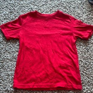 Wonder Nation Vibrant Red Simple Short Sleeve Tee